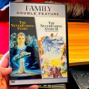 Set of 2, DVDs, Movie, Family Double Feature, The Never Ending Story